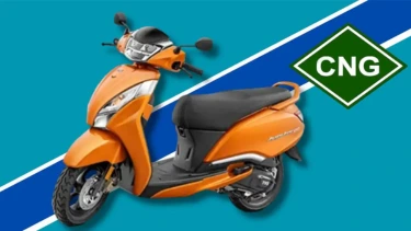 TVS Jupiter CNG Scooter Launched with 140-Mile Range